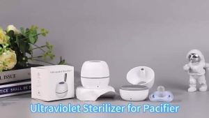 2024 New Pacifier Sterilizer Portable Soother Bluetooth Earphone UV Storage
