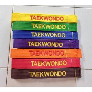 ĐAI THÊU TAEKWONDO CÁC MÀU