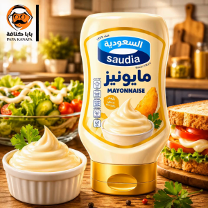 AlSaudia Mayonnaise – 430 g deal for sandwiches burgers salads and as a base for sauces and dips