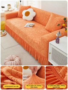 Bảo Vệ Sofa Toàn Phần Chống Mài Mòn Velvet Jacquard
