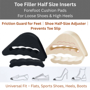 [SG STOCK] 7 Types Women’s Shoe Insoles – Trimmable High Heel Pads Cowhide & Silicone Forefoot Cushions Toe Filler 3D Thickened Pads Anti-Slip Pain Relief Shoe Size Adjuster