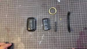 For Yamaha NVX 155 XMAX 300 Key Cover Handmade Leather Motorcycle Key Case Buckle Chain Keychains Accessories