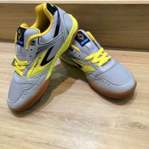 Giày cầu lông Nam nữ Sagttia 065 Trắng xanh