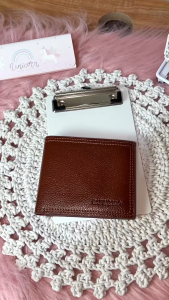 Men Bifold Wallet PU Leather Multi Card Slots Coin Pocket Short Purse With ID Photo Window Business Casual Money Bill Holder