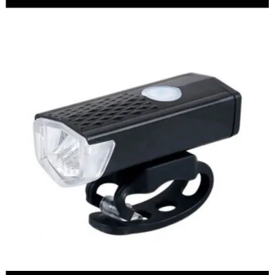 New Paket 2in1 Lampu Sepeda LED Light Depan dan Belakang Rechargeable