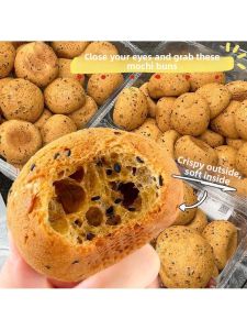 Handmade Large Mochi Bread Light Breakfast