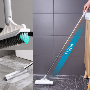 Cây chà sàn nhà tắm đa năng Living C cây gạt nước silicon sàn nhà kèm bàn chải xoay 180 độ