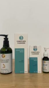 Sữa Rửa Mặt 2 in 1 Cordyceps Cleanser làm sạch bụi bẩn tẩy tế bào chết dầu thừa trên da mặt 250ml