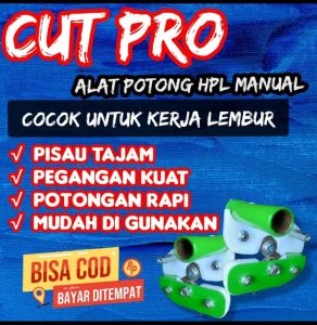 Cut pro alat pemotong hpl terbaru - alat potong hpl manual tanpa listrik mudah di gunakan cutting rapi pisau tajam potongan rapi anti grepes