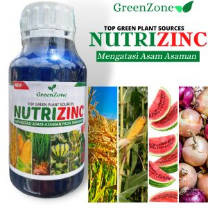 Pupuk Nutrizinc Nutrizink Mengatasi Asam Asaman Mempercepat Pertumbuhan Perkembangan Akar Daun Batang Memacu Proses Pembungaan Serbuk Sari