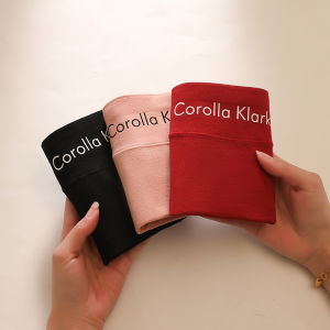 JIAZINI | กางเกงชั้นในสตรีเอวสูงสีแดง ผ้าฝ้ายแท้ กางเกงบ็อกเซอร์ทรงแบน ป้องกันแบคทีเรีย กางเกงชั้นในผู้หญิง ทรงสี่เหลี่ยม คอลเลกชั่นฤดูใบไม้ผลิ 2025