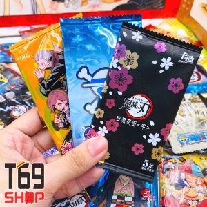 Pack nhân phẩm gói thẻ nhân phẩm Anime nhiều mẫu One Piece Naruto Kimetsu no Yaiba Jujutsu Kaisen  Jojo Waifu [T69 Shop]
