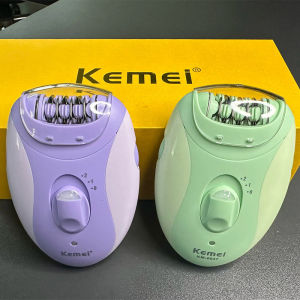 Kemei KM-6037 Hair Removal Epilator For Women Face Body Bikini Trimmer Shaving Machine Shaver Razor Rechargeable