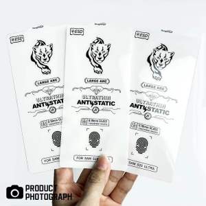 ฟิล์มกระจกเต็มจอ0.18MM ไม่มีขอบดำ สแกนนิ้วได้ ฟิล์มกันมอง ฟิล์มใส Samsung S22/S23 S22+/S23+ S24/S25 S24+/S25+ S24U+ /S25U