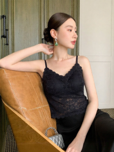 XXNING | French Romantic Lace Camisole With Pads