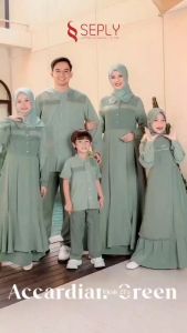 SARIMBIT/COUPLE KELUARGA EKSIS 274 ACCARDIAN GREEN - BY SEPLY