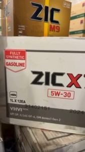 SK ZIC X7 SAE 5W30 DIESEL ENGINE OIL 12x1L 1 Liter Box | EC Universal