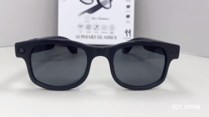 2025 Xiaomi Style Smart Glasses 500W HD Camera with Built-in AI Dialogue Translation Simultaneous Translation Replaceable Lenses Wireless Bluetooth Sunglasses Hands-free Calling Sunglasses for Men and Women