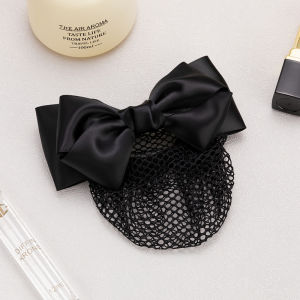 Nurse Headdress Flower Female Professional Hairnet Hair Clip Elegance Bows Hairware Bank Hotel Waitress Stewardess Hair Cover