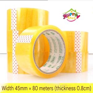 Opp Tape Clear Tape school office packaging packing plastic strong adhensive tape 透明胶纸 玻璃胶纸 胶带