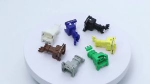 OUHOE | [M] Multi Color Auto Fuel Injector Connectors Auto Connector Housing Sturdy Plastic Shell For Car Wiring Repair Maintenance