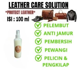 Pembersih dan Pelembut Jaket kulit sepatu tas Anti Jamur