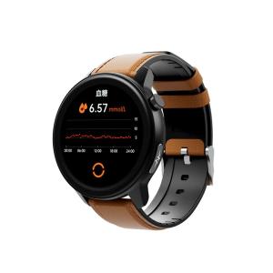 DiDO | Smartwatch with Blood Glucose Blood Pressure ECG Study Bluetooth Phone Blood Oxygen Heart Rate Monitoring Health Exercise Sleep Tracker