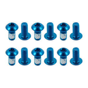 CNC | CNC Cycling Accessory 12pcs Bicycle Disc Brake Rotor Torx Bolts T25 M5x10mm Stainless Steel for Road Bike MTB Colorful