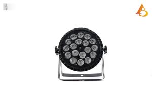 Stage Par Lights 18X18W RGBWA UV 6in1 Wash/Strobe Effect Aluminum Alloy Shell Par Lights for Concerts  Party Christmas