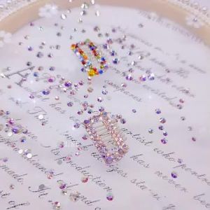 Miki Pet Hairpin Pet Light Luxury Full Diamond Comb Clip Yorkshire Hairpin Maltese Headdress Dog Headdress