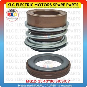 Mechanical seal mg12 25mm sicsicv | water pump parts