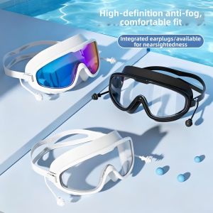NAIFUNA | Anti-Fog Waterproof Large Frame Swimming Goggles