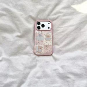 For Skirt bear splicing tape label applies to Huawei mate70pro mobile phone case P80/P70nova14/1 h260705