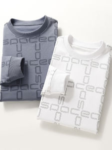 Áo Nỉ Cổ Tròn in Họa Tiết Thời Trang Mềm Mại Thoải Mái Cho Nam Mùa Thu Mới Về Áo Phông Thường Ngày Chất Liệu Cotton Polyester