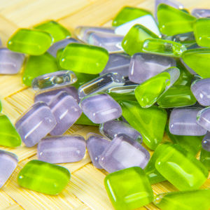 Creative DIY Mosaic Small Particle Stickers Handmade Glass Vase Materials Kindergarten Childrens Craft Stick-On Pads 1200 Pieces