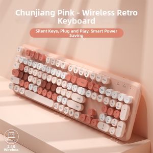 B.O.W | Silent Mechanical Feel Bluetooth Keyboard and Mouse Set