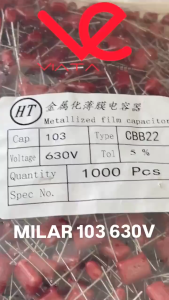 Kapasitor Miliar 103 630V: Mengenal & Menggunakan untuk UPS & Stabilizer