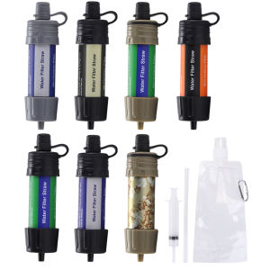 Water Purifier Water Filtration System Camping Purification Water Filter Straws