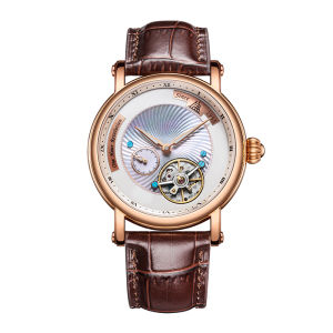 Shanghai | Đồng Hồ Cơ Nam Tourbillon Mở Mặt Kính Phát Sáng