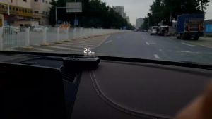 RYSJM | C100 OBD2 HUD Mirror Head Up Display Báo Động Tốc Độ Kỹ Thuật Số Và Máy Chiếu Nhiệt Độ Nước Cho Xe - Tương Thích KM/H MPH