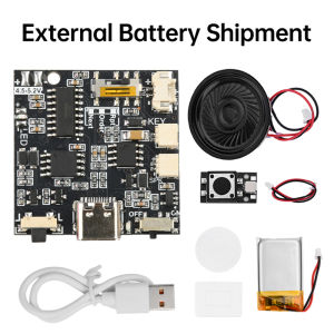 GC06 Voice Recording Module MP3 Download Voice Module Type C Interface For Recording Card Mechanism Creative Gift