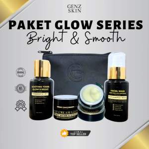 GENZ SKIN - Paket Glow Series | Skincare Harian Mencerahkan & Melembapkan Kulit