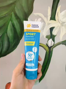[Nhập khẩu chính ngạch] Kem chống nắng Cancer Council Sport Sunscreen Dry Touch & Sweat SPF 50+ tuýp 110ml