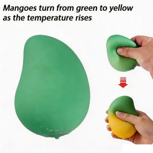 2026 New Mango Crunch Squishy Fidget Toy Temp Change Mango Handmade Ball Soft ASMR Sensory Squeeze Decompression for Adults Gift