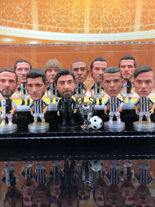 Juventus Football Stars C Ricepolloni Doll Fan Merchandise Mini Figurines Collectible Items Italian National Team