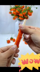 DAVU 100PCS Colorful Dense Fuzzy Wire Bouquet Pipe Craft Flower Chenille Stem DIY Childrens Handmade 100Pcs Colorful Chenille Stems Pipe Cleaners Assorted Colours Art and Craft