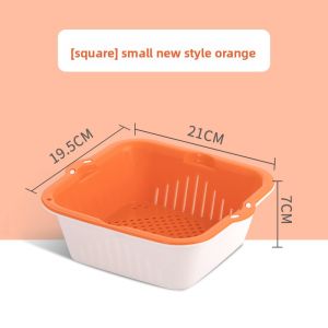 CHAHUA | Drainable Plastic Vegetable Washing Basket