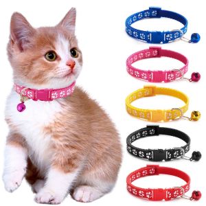 Harga Grosir - Kalung Step Kaki Hewan / Kalung Kucing Lonceng Hewan Peliharaan / Tali Leher Anjing