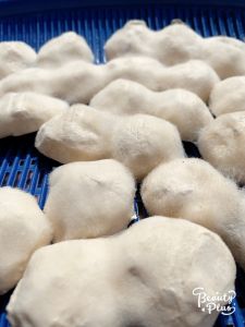 ลูกแป้ง ลูกแป้งข้าวหมาก ป้าบุญ สูตรโบราณ(40ลูก)