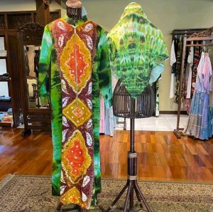 Set Abaya Zipper Viscos + Jilbab Tensel by Dian Pelangi LIMITED EDITION Setelan Busana Muslim Maxi Gamis Abaya Kaftan Gaun Busui Pesta Pernikahan Kondangan Lebaran Formal Wanita Hijaber Cantik Anggun Modis Modern Elegan Mewah Model Terbaru Motif Jumputan